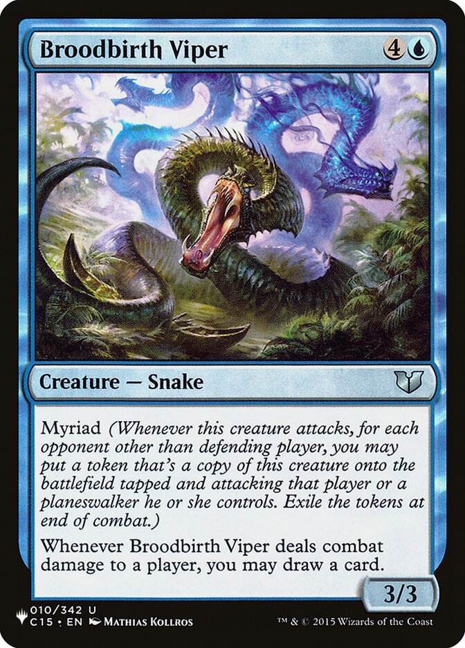 Broodbirth Viper - The List (PLST)