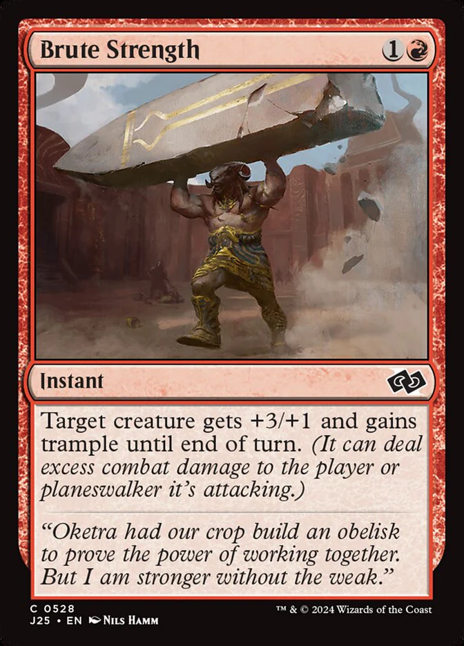 Brute Strength - Foundations Jumpstart (J25)