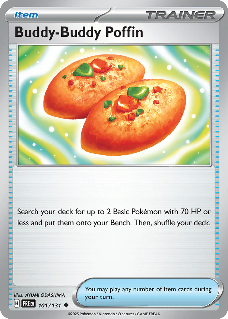 Buddy-Buddy Poffin (101/131) - Prismatic Evolutions (PRE)