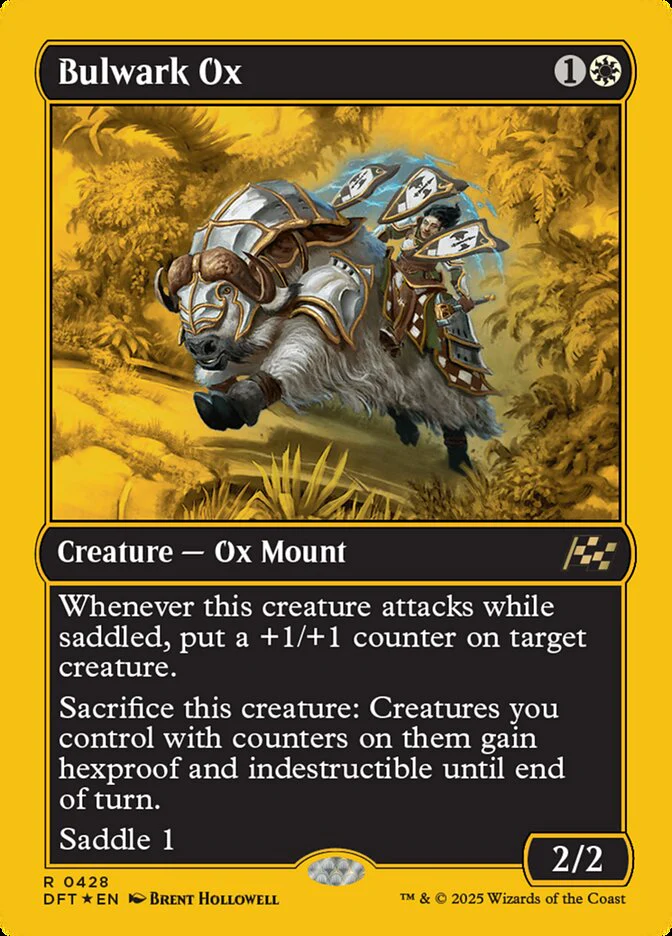 Bulwark Ox - [First Place Foil] Aetherdrift (DFT)