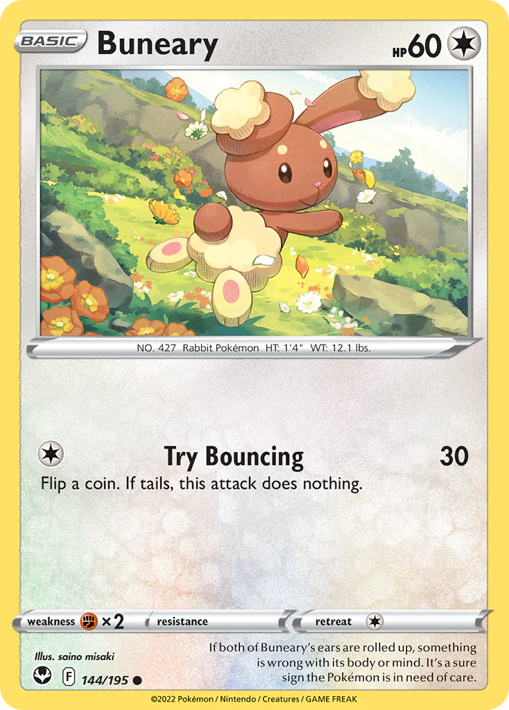 Buneary (144/195) - Silver Tempest (SIT)