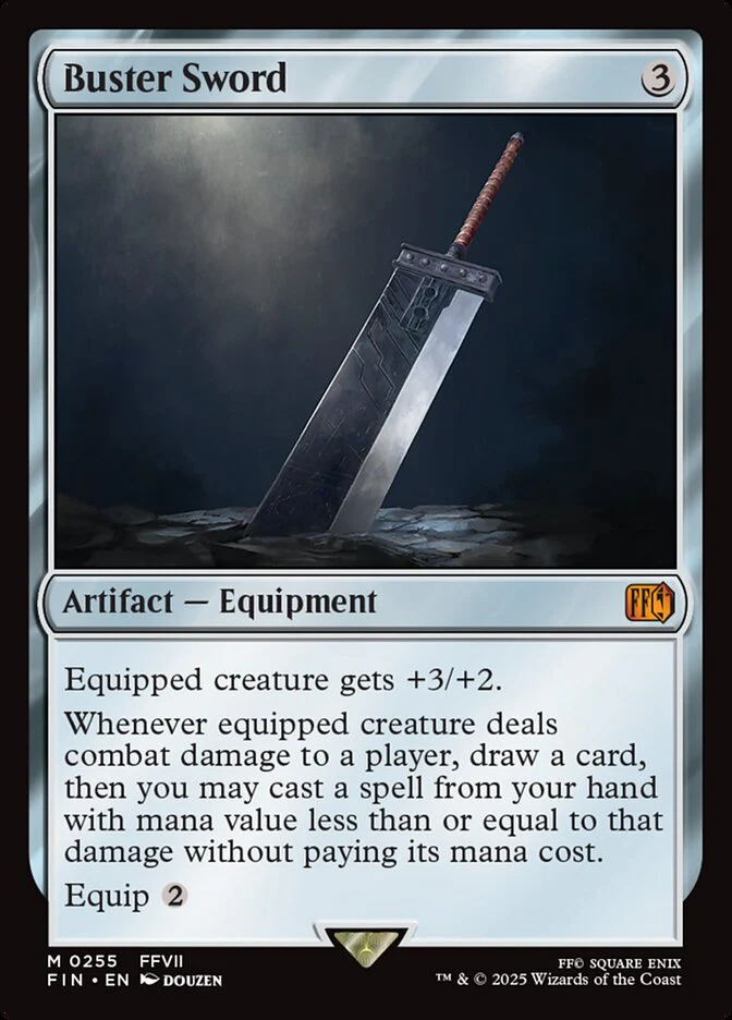 Buster Sword (255) - [Foil] Final Fantasy (FIN)