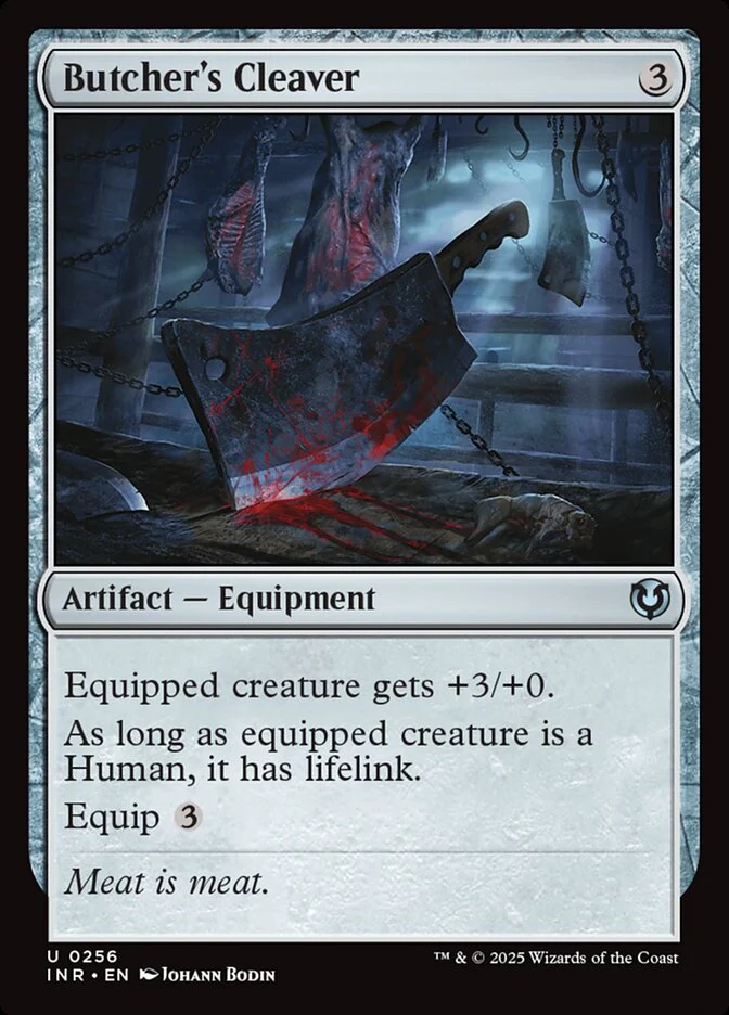 Butcher's Cleaver - [Foil] Innistrad Remastered (INR)