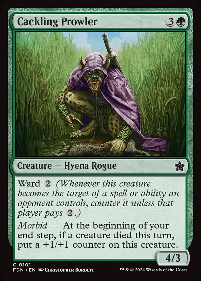 Cackling Prowler - Foundations (FDN)