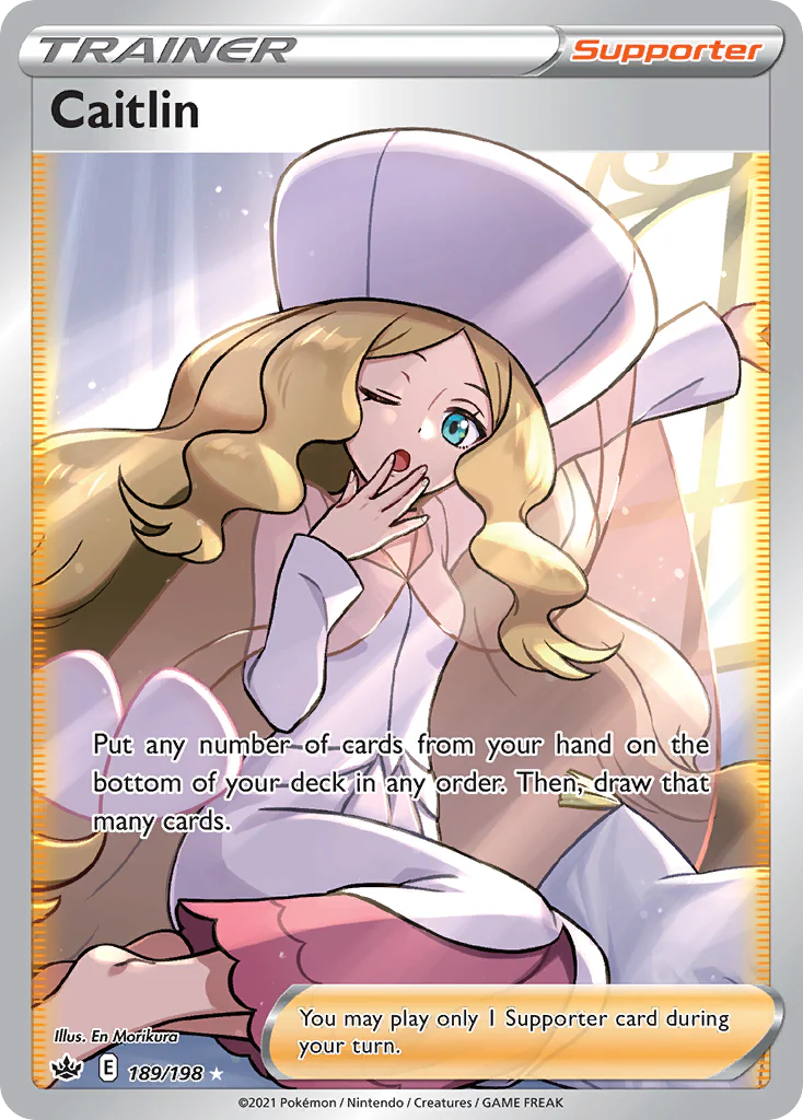 Caitlin (189/198) - [Full Art] Chilling Reign (CRE)