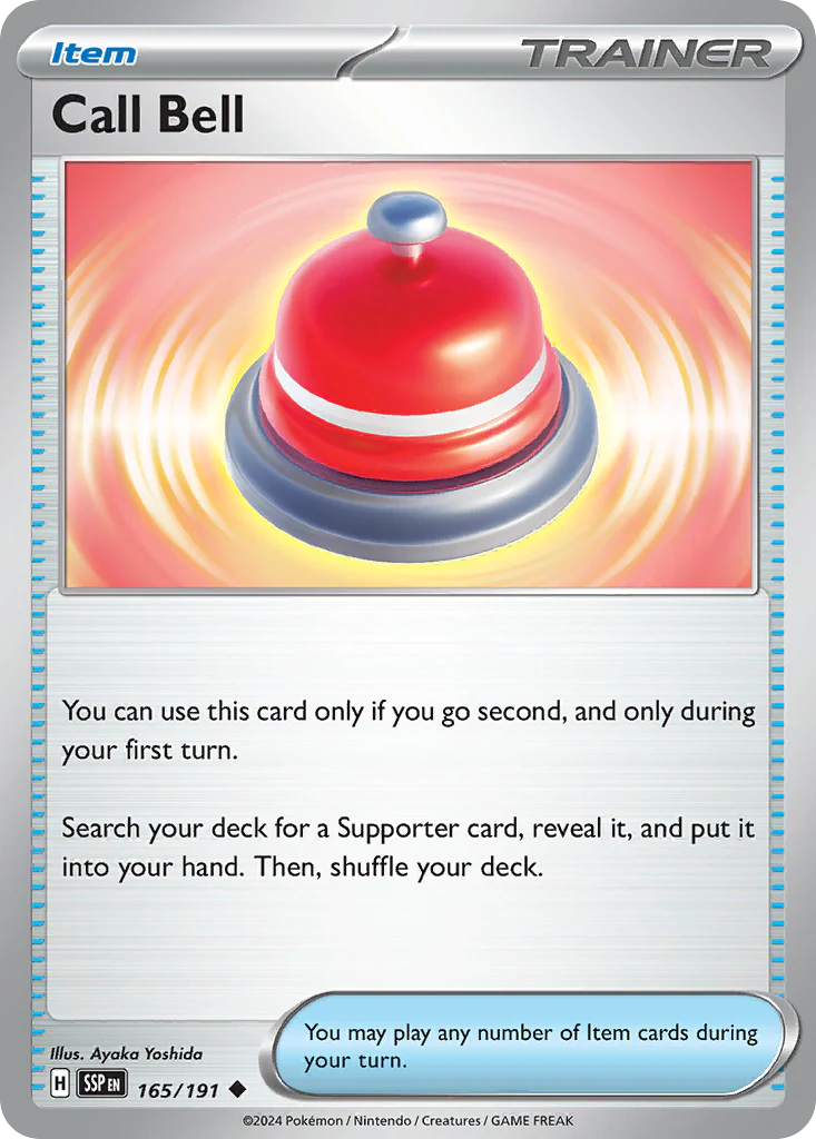 Call Bell (165/191) - Surging Sparks (SSP)