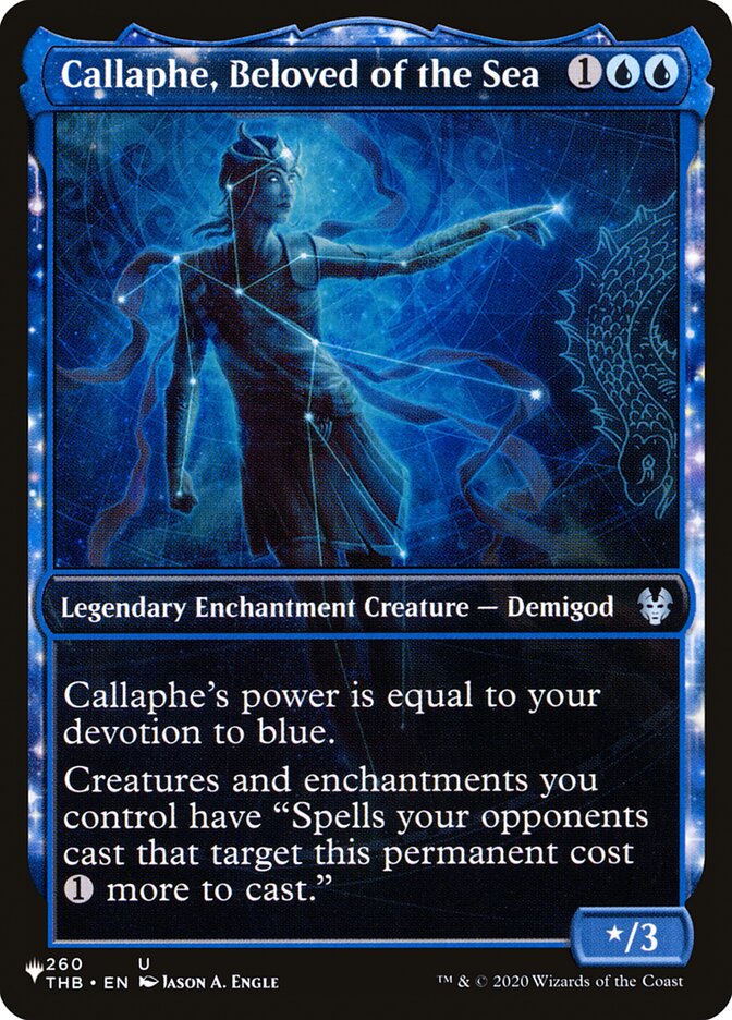 Callaphe, Beloved of the Sea - [Showcase] The List (PLST)
