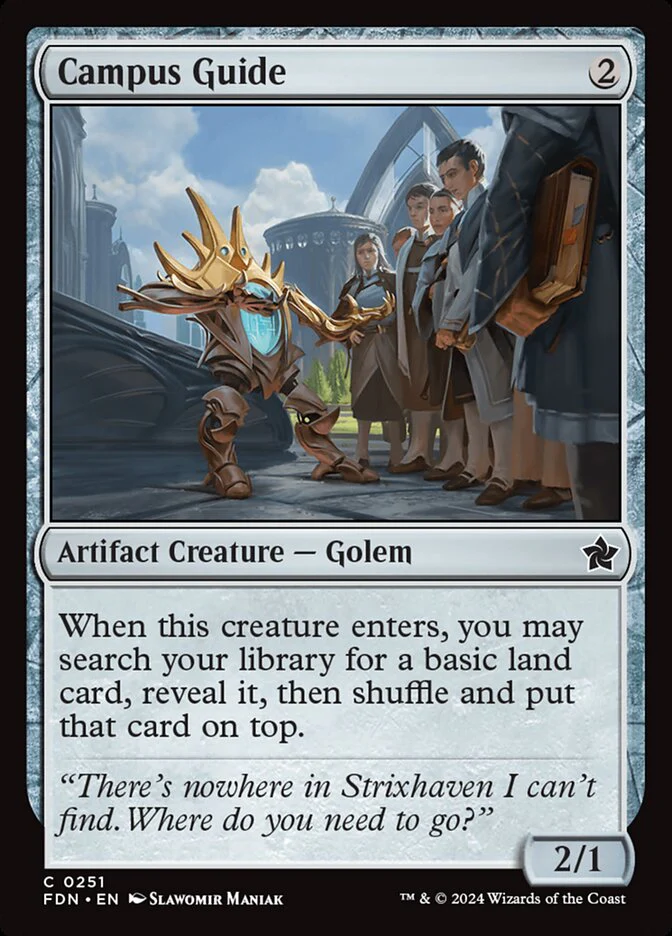 Campus Guide - [Foil] Foundations (FDN)