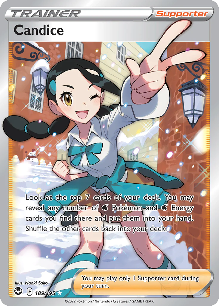 Candice (189/195) - [Full Art] Silver Tempest (SIT)