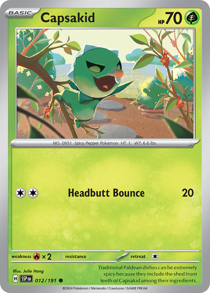 Capsakid (12/191) - Surging Sparks (SSP)