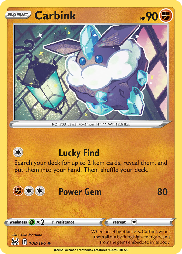 Carbink (108/196) - Lost Origin (LOR)