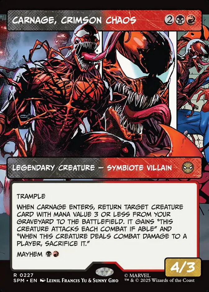 Carnage, Crimson Chaos (227) - [Showcase] Marvel's Spider-Man (SPM)