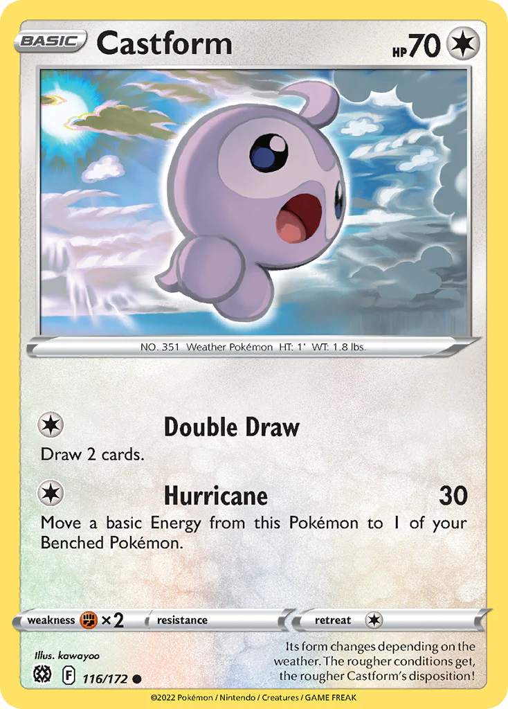 Castform (116/172) - Brilliant Stars (BRS)