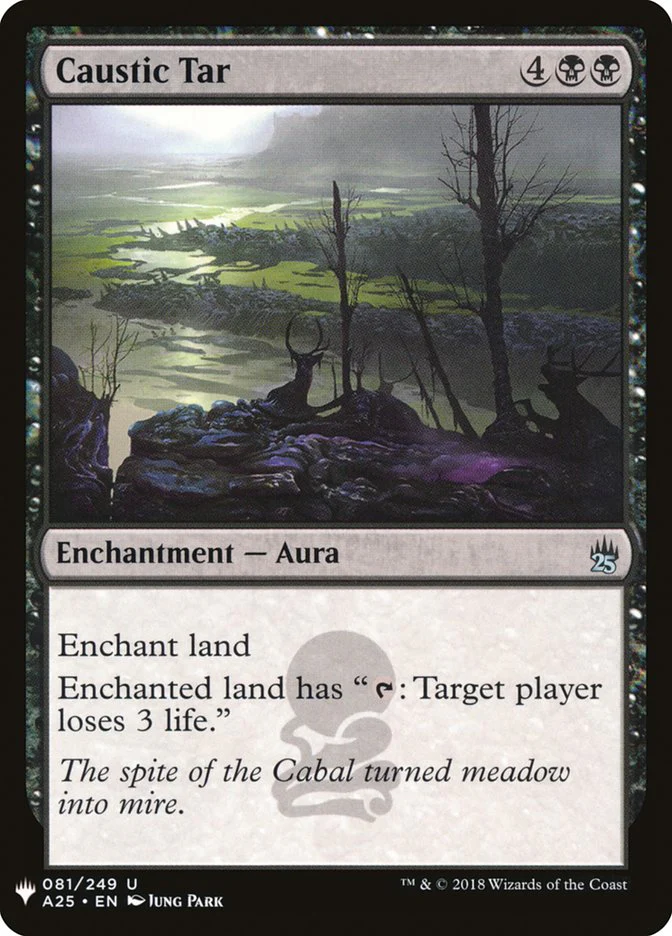 Caustic Tar - The List (PLST)