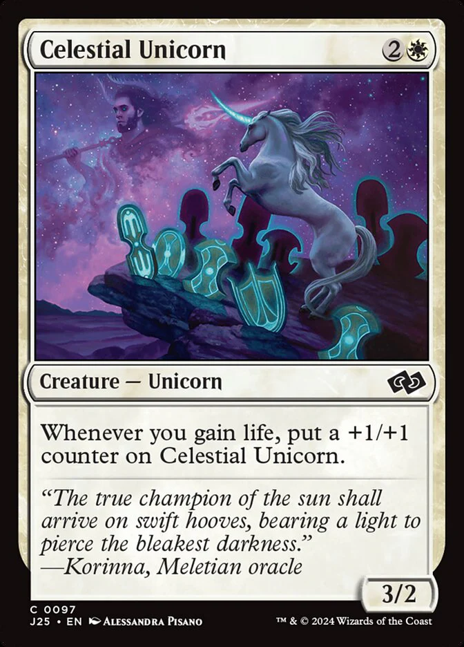 Celestial Unicorn - Foundations Jumpstart (J25)
