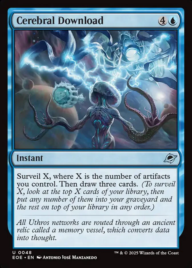 Cerebral Download (48) - [Foil] Edge of Eternities (EOE)