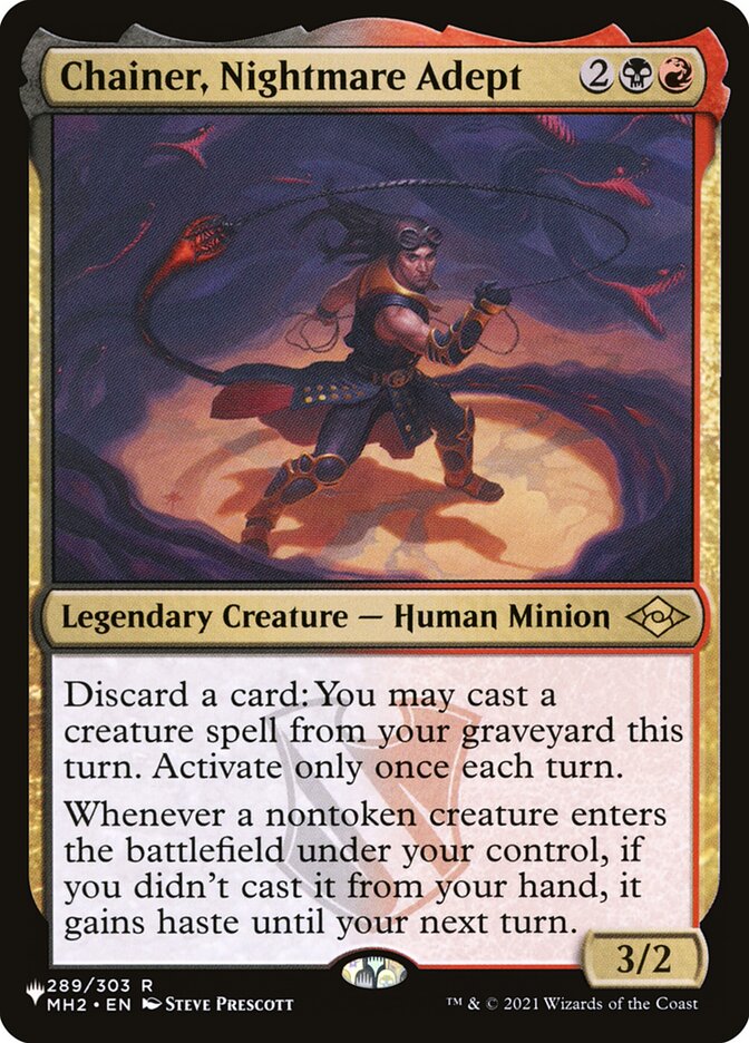 Chainer, Nightmare Adept - The List (PLST)