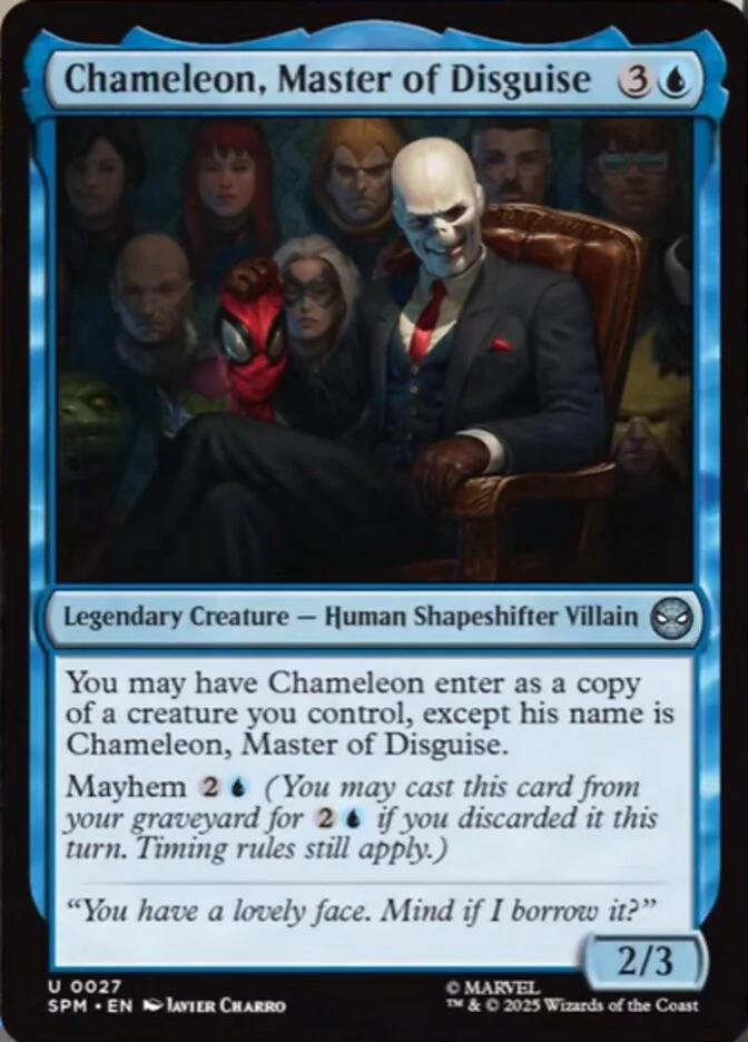 Chameleon, Master of Disguise (27) - [Foil] Marvel's Spider-Man (SPM)