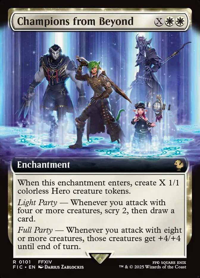 Champions from Beyond (101) - [Extended Art] Final Fantasy Commander (FIC)
