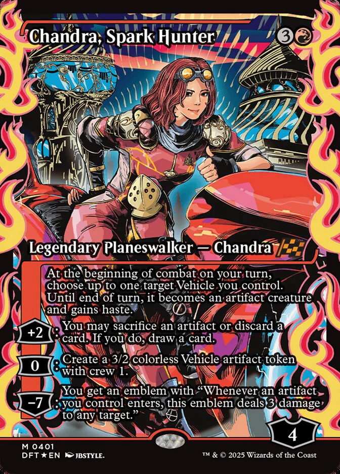 Chandra, Spark Hunter - [Showcase] Aetherdrift (DFT)