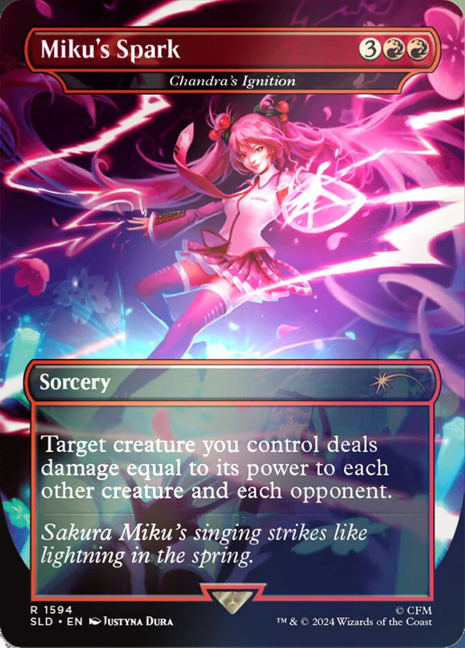 Chandra's Ignition (1594‚òÖ) - [Foil, Borderless] Secret Lair Drop (SLD)
