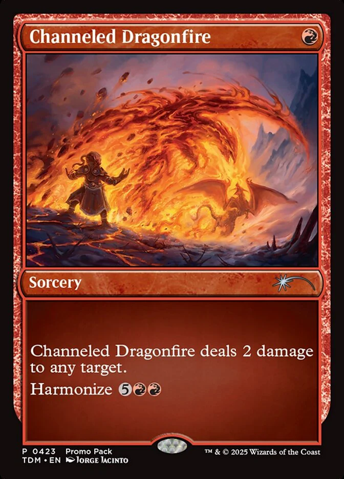 Channeled Dragonfire (423) - [Promo] Tarkir: Dragonstorm (TDM)