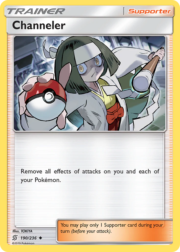 Channeler (190/236) - [Reverse Holo] Unified Minds (UNM)
