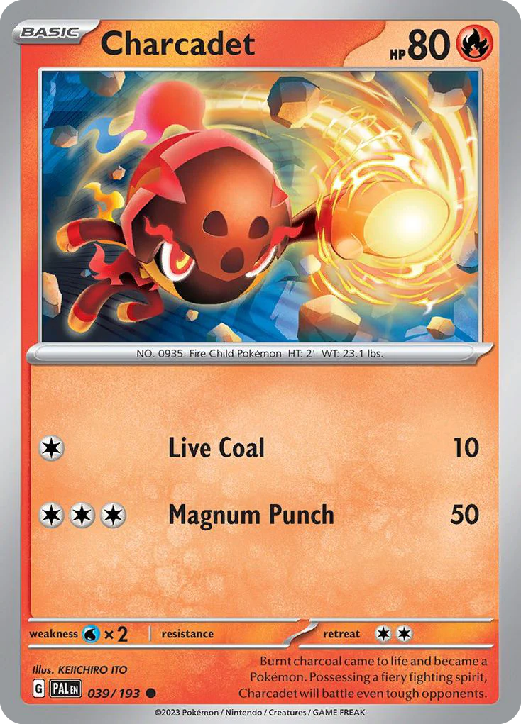 Charcadet (39/193) - Paldea Evolved (PAL)