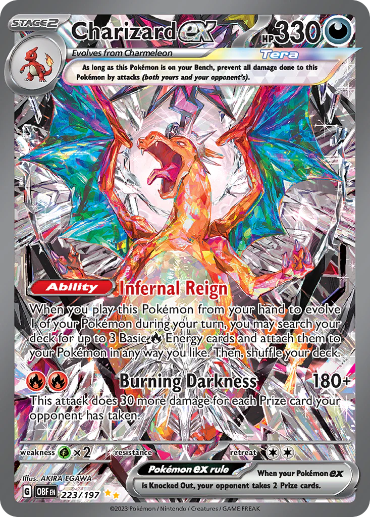 Charizard ex (223/197) - [Special Illustration Rare] Obsidian Flames (OBF)
