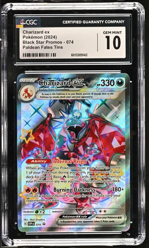 Charizard ex #74 - [Graded CGC 10] SV: Scarlet & Violet Promo Cards (SVP)