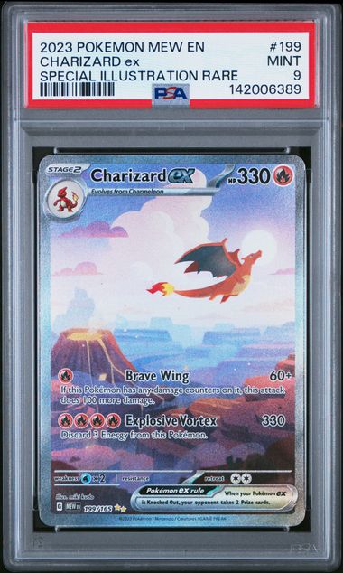 Charizard Ex Special Illustration Rare #199 - [Graded PSA 9] Scarlet Violet 151 (Mew) - Image 2