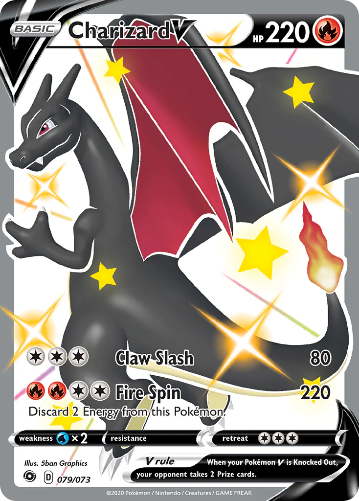 Charizard V (079/073) - [Secret Rare] Champion's Path (CPA)