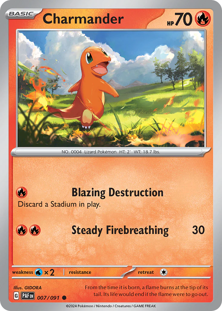 Charmander (7/91) - Paldean Fates (PAF)