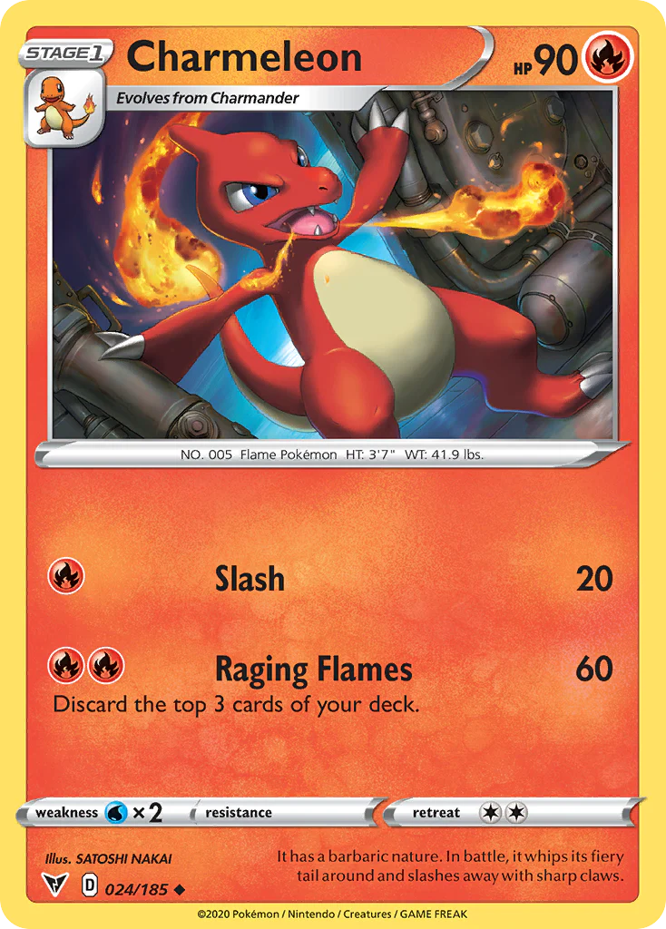 Charmeleon (24/185) - Vivid Voltage (VIV)