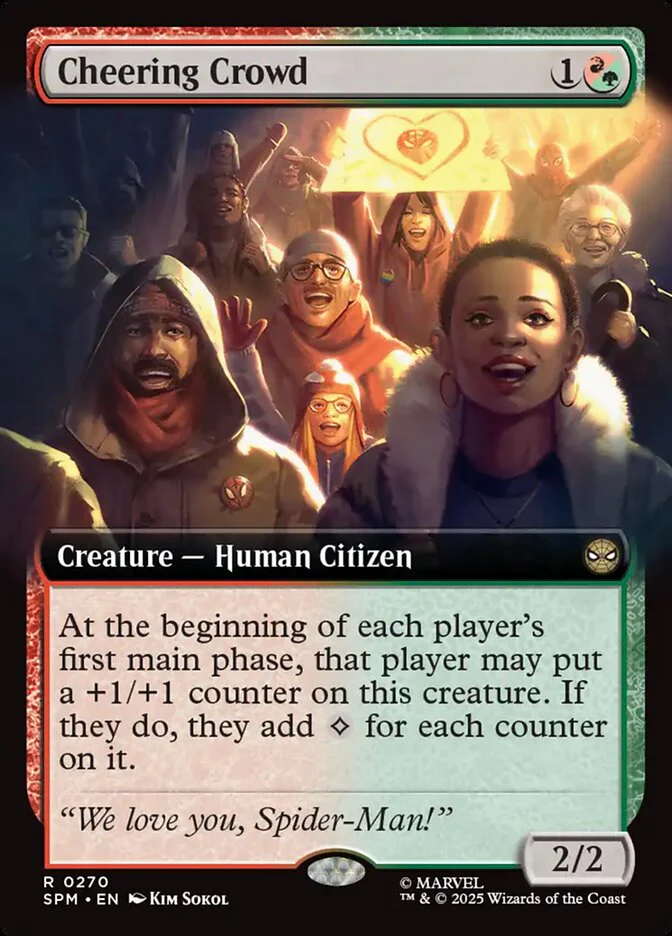 Cheering Crowd (270) - [Extended Art] Marvel's Spider-Man (SPM)