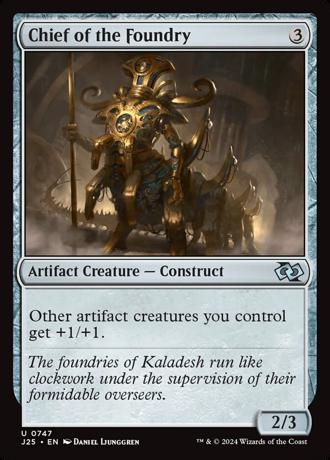 Chief of the Foundry - Foundations Jumpstart (J25)