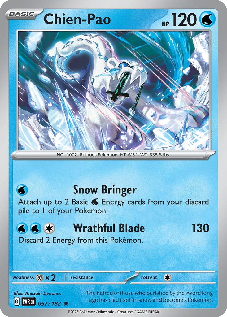 Chien-Pao (57/182) - [Holo Foil] Paradox Rift (PAR)
