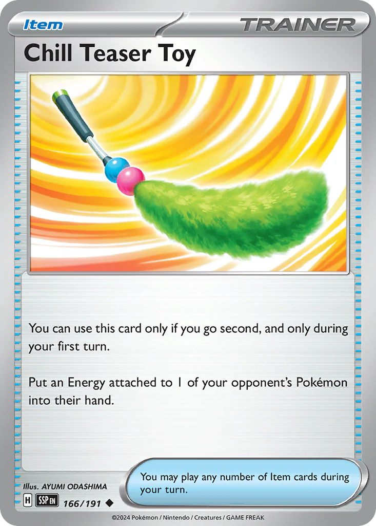 Chill Teaser Toy (166/191) - Surging Sparks (SSP)