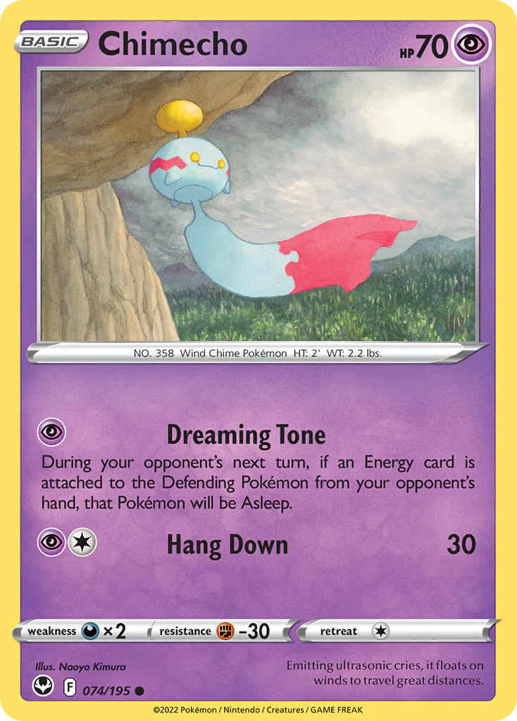 Chimecho (74/195) - Silver Tempest (SIT)