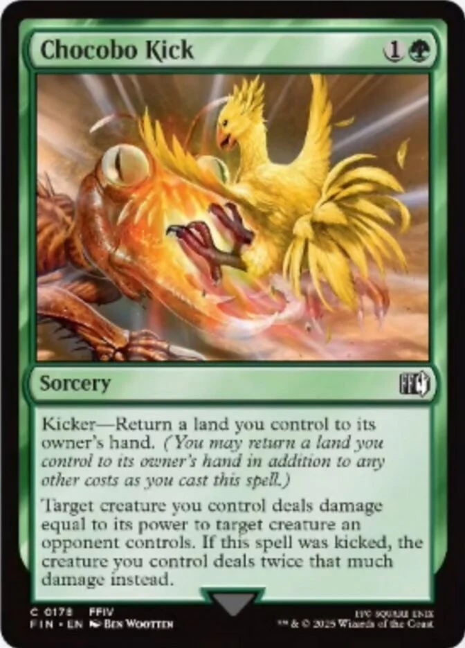 Chocobo Kick (178) - [Foil] Final Fantasy (FIN)
