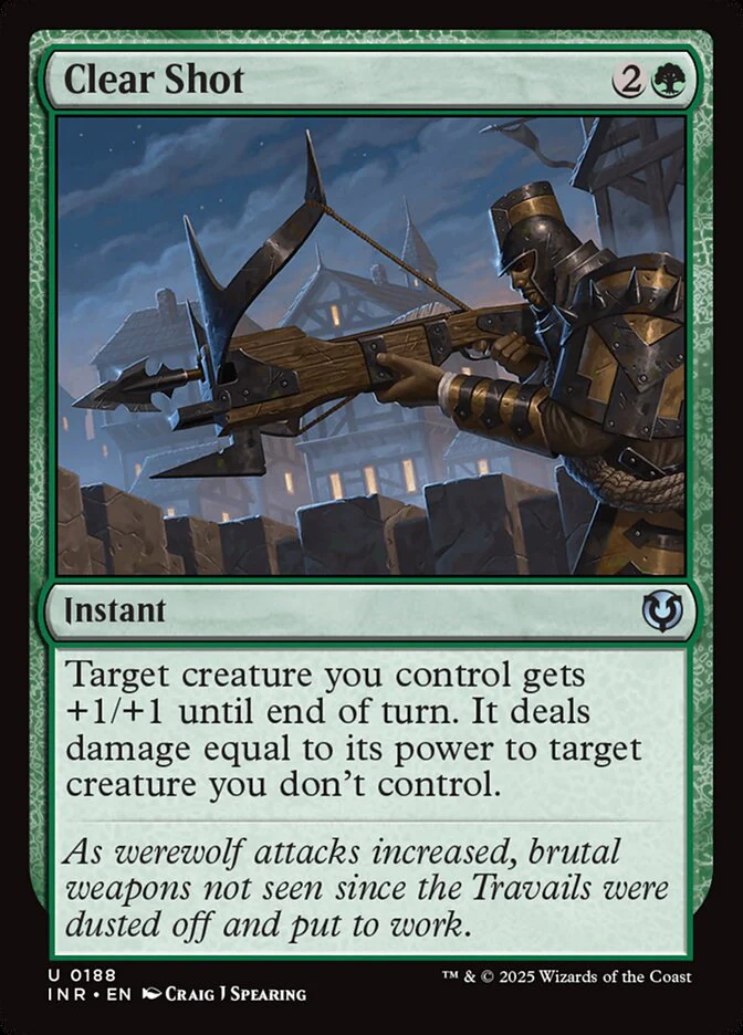Clear Shot - [Foil] Innistrad Remastered (INR)