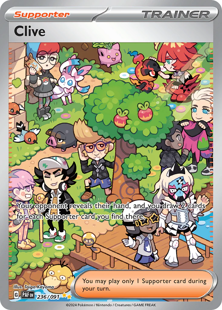 Clive (236/91) - [Special Illustration Rare] Paldean Fates (PAF)