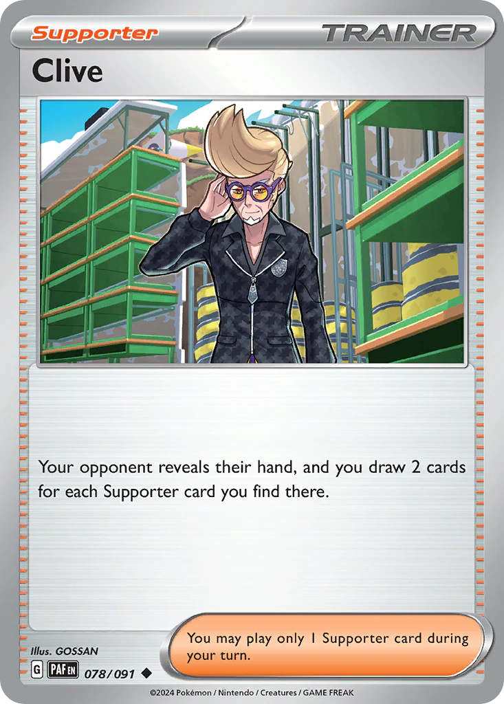 Clive (78/91) - Paldean Fates (PAF)