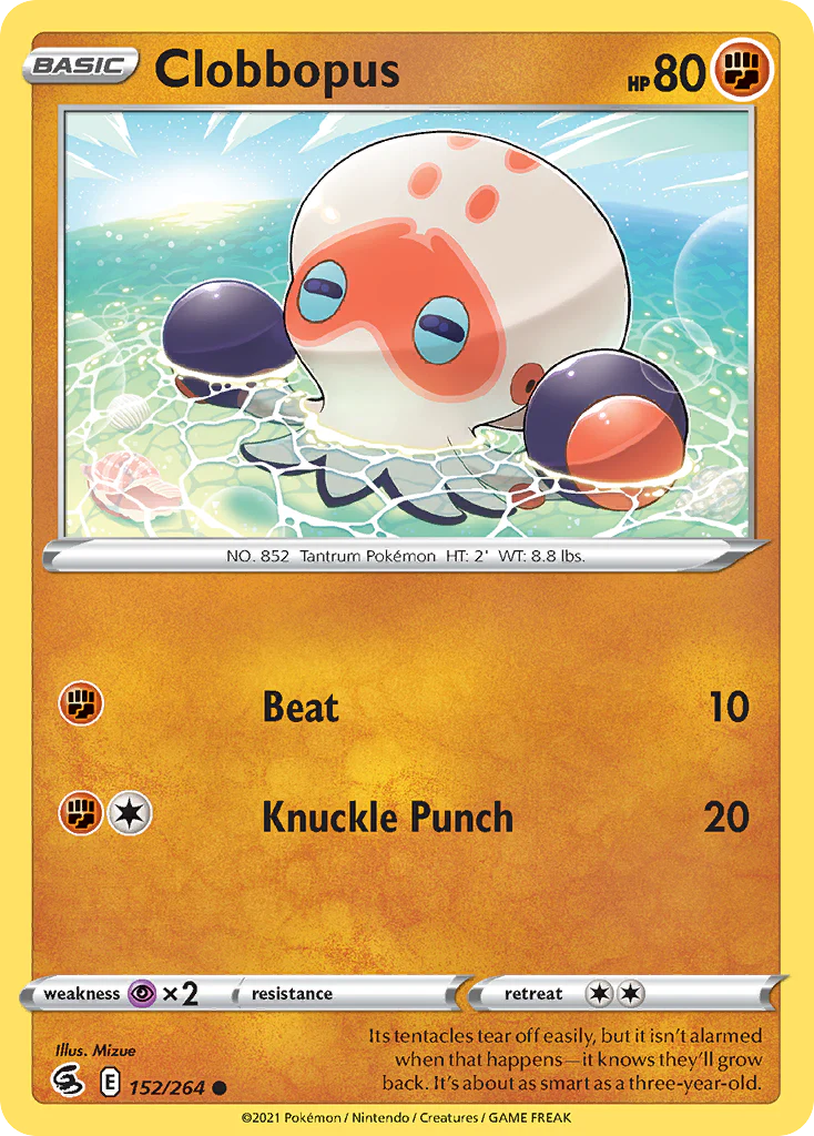 Clobbopus (152/264) - Fusion Strike (FST)