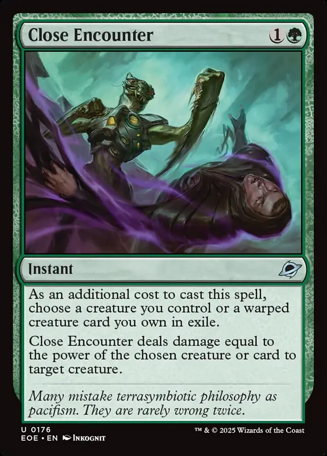 Close Encounter (176) - [Foil] Edge of Eternities (EOE)