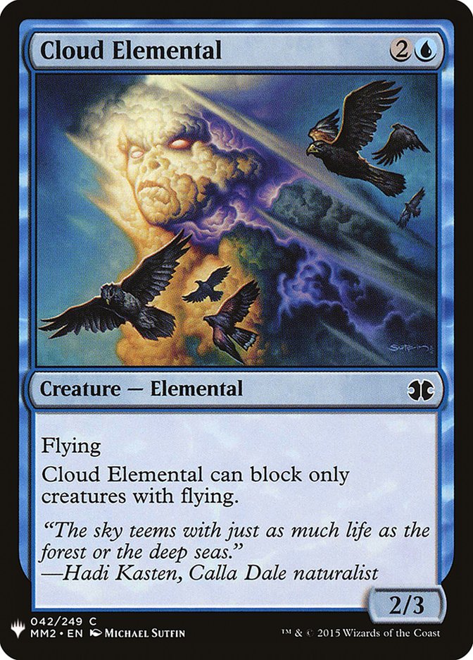 Cloud Elemental - The List (PLST)