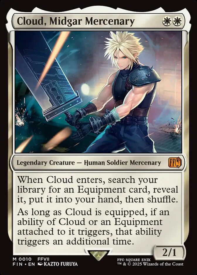 Cloud, Midgar Mercenary (10) - [Foil] Final Fantasy (FIN)