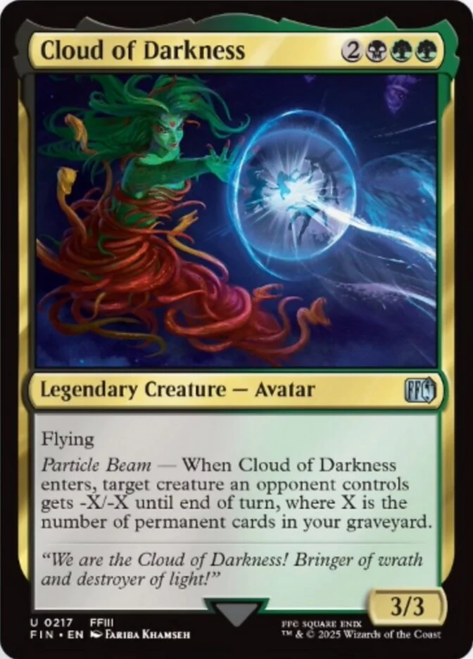 Cloud of Darkness (217) - [Foil] Final Fantasy (FIN)
