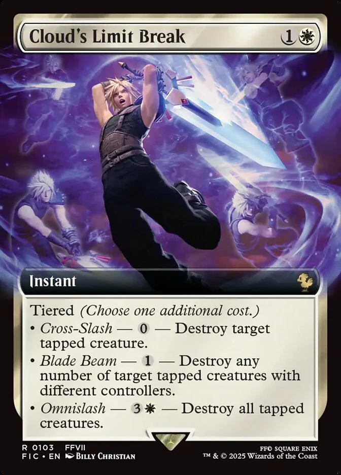 Cloud's Limit Break (103) - [Extended Art] Final Fantasy Commander (FIC)