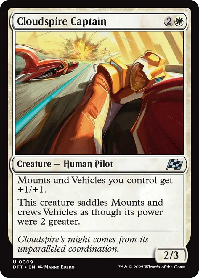 Cloudspire Captain - Aetherdrift (DFT)